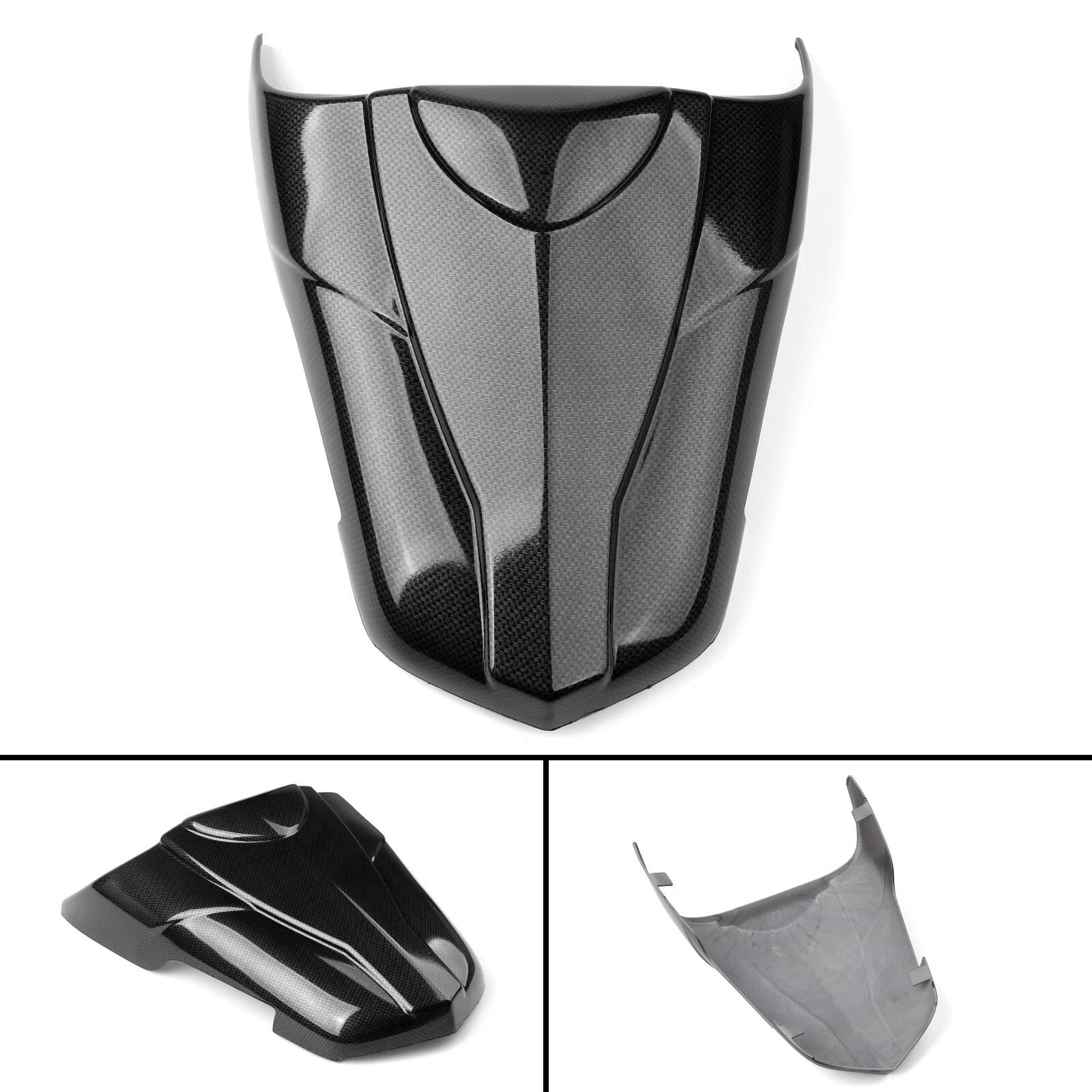 ABS Plastic Rear Seat Cover Cowl for Suzuki SV650 (2017–2024) Carbon