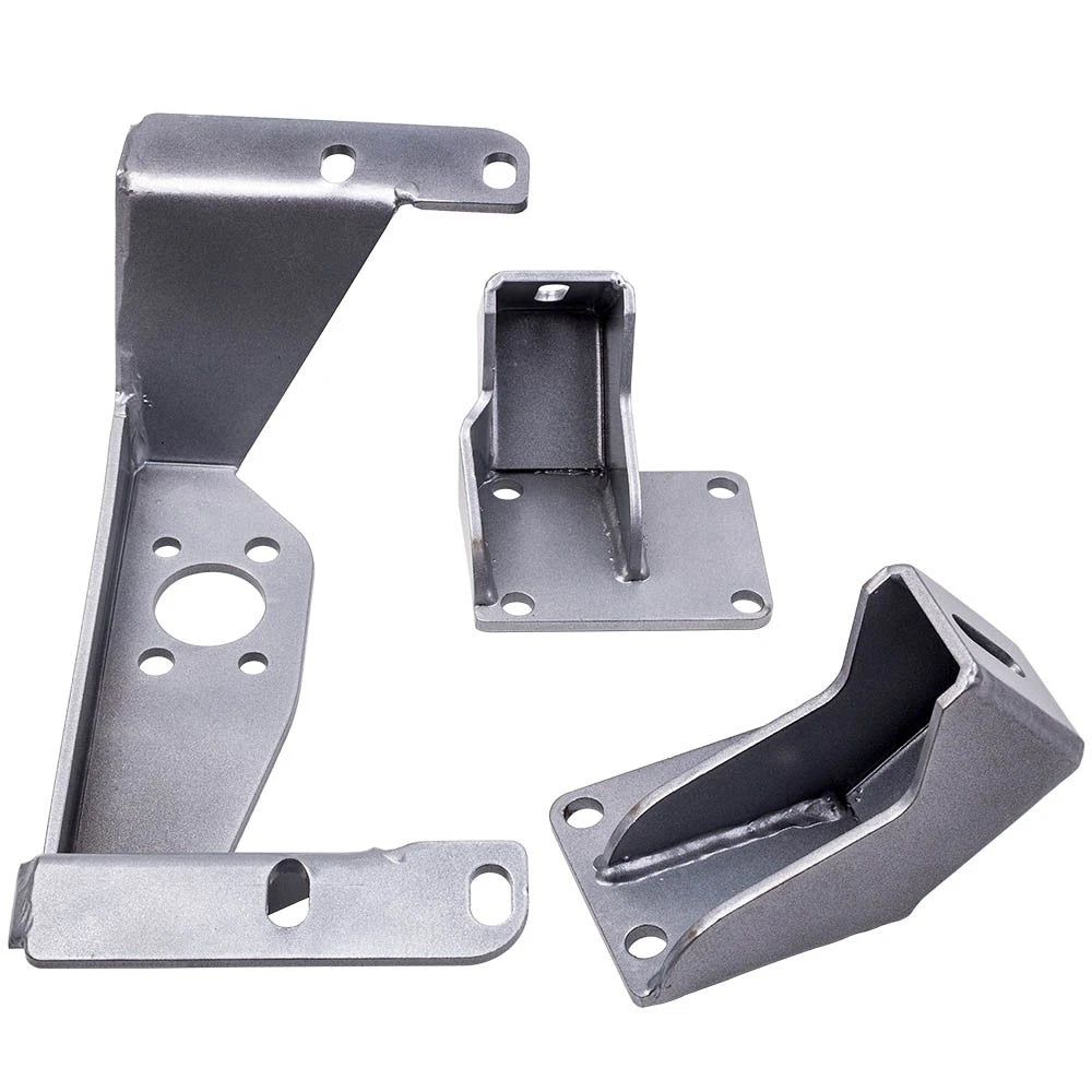 Set of 3 Engine Swap Motor Mount Brackets for Nissan 240SX (1989–1998)