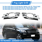 Front Bumper Fog Light Cover No. 1648800724 for Mercedes-Benz 