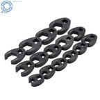 15-Piece Crowfoot Wrench Set for Automotive (Universal Fit)