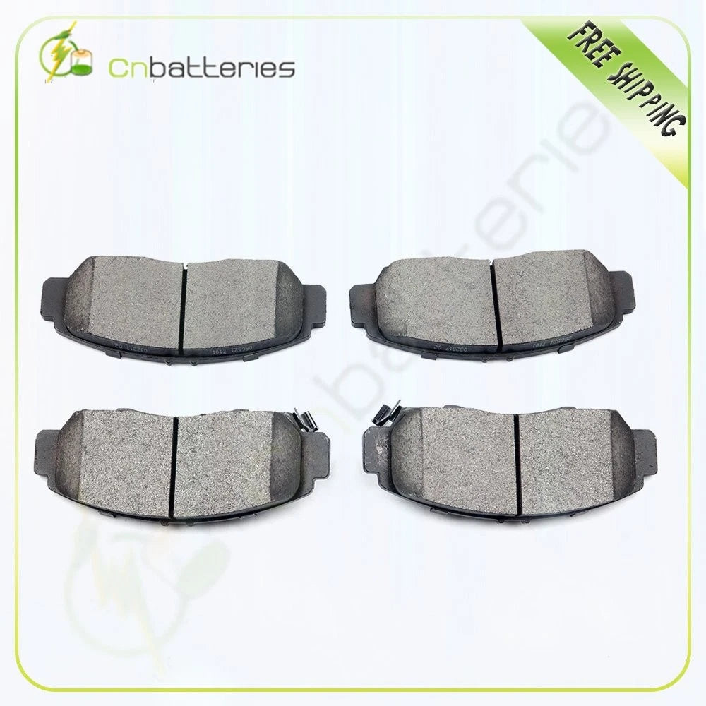 4X Ceramic Brake Pads Front Set for Honda Accord (2003–2010)