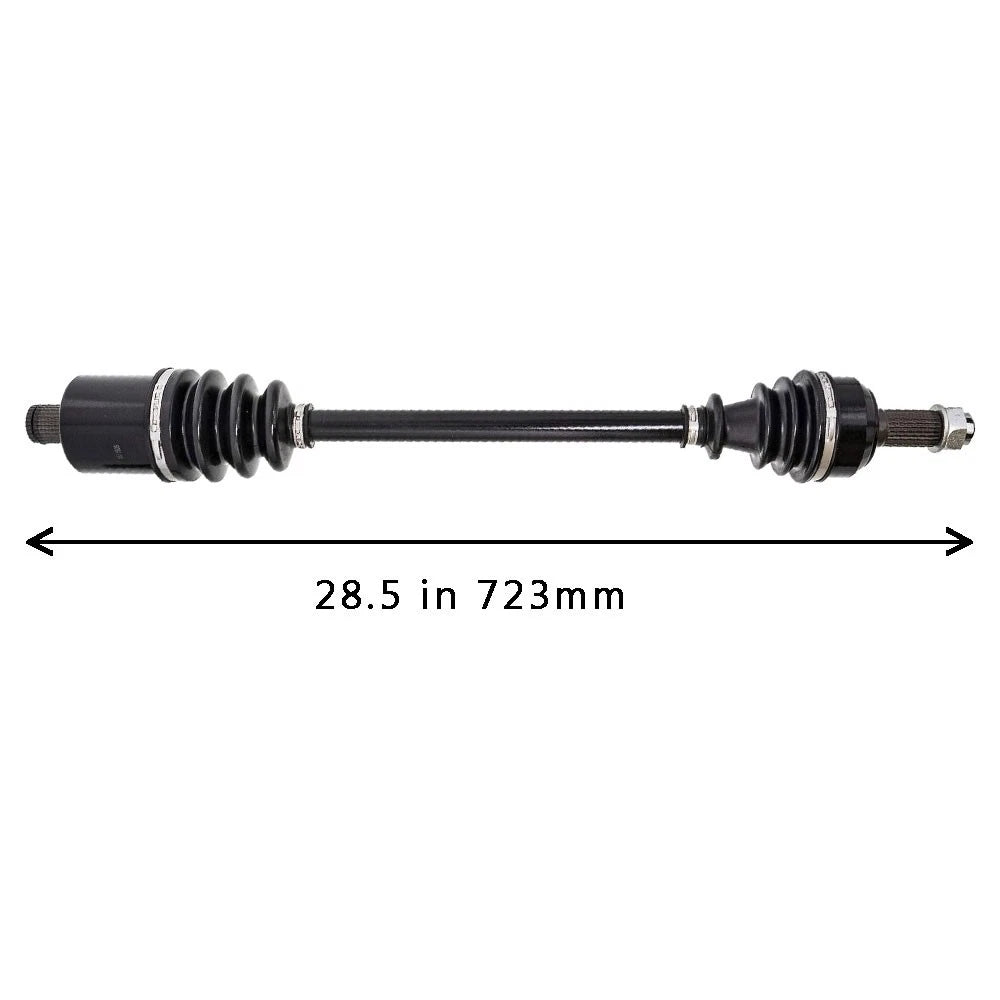 723mm Rear Left & Right CV Axle for Polaris General 4 1000 RZR S 1000 RZR S 900