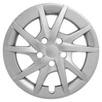 Wheel Cover Hubcaps 10 Spoke Silver Replacement for Toyota Prius V (2012–2017)