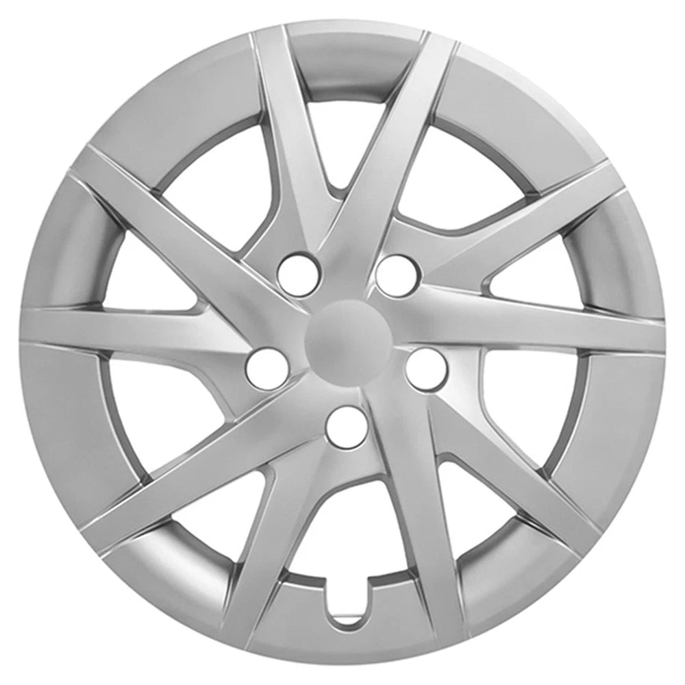 Wheel Cover Hubcaps 10 Spoke Silver Replacement for Toyota Prius V (2012–2017)