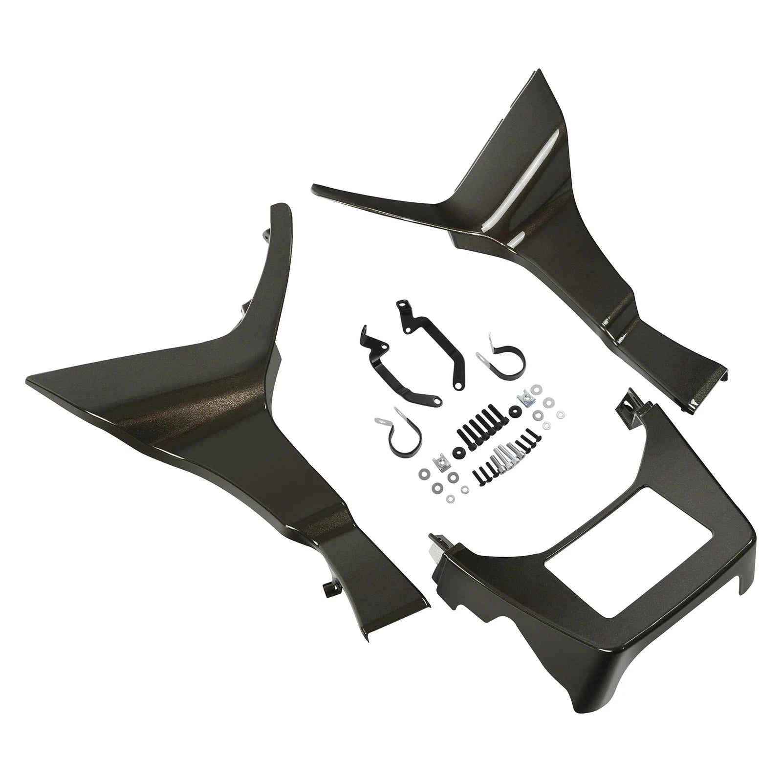 Fairing Spoilers Cover for Harley Touring Road Glide (2017–2024) Sumatra Brown