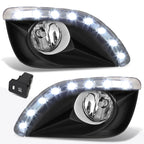 Clear Lens Fog Lights with LED DRL for Toyota Camry (2010–2011)