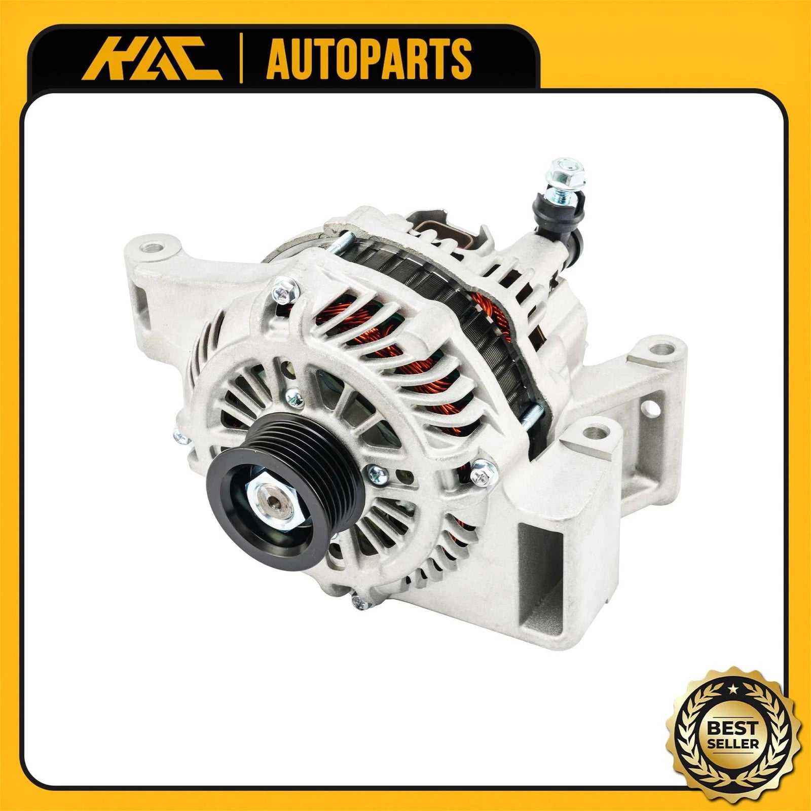 Alternator for Mazda 3 (2004–2009) 2.0L 5-Speed (2006–2007) 90A 12V CW