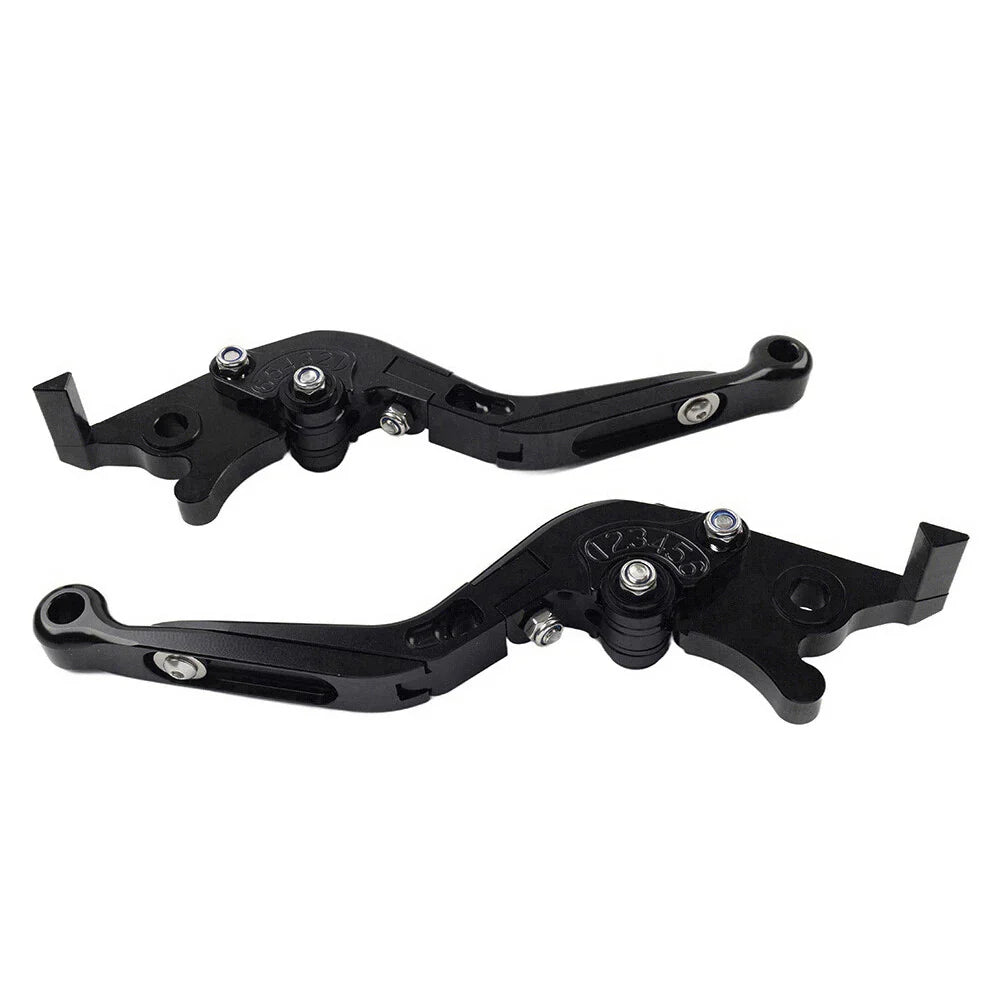 Extendable Brake Clutch Levers for Honda CB599 CB600 CB919 98-06 Black