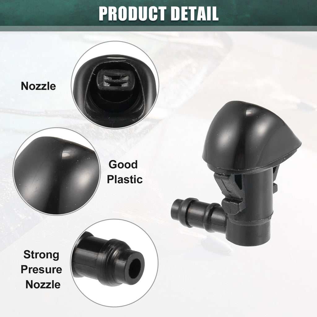 2X Windshield Wiper Washer Nozzle Spray Jet for Honda Odyssey (2011–2013)