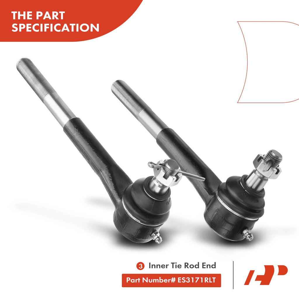 Set of 12 Ball Joints Sway Bar Links Tie Rods for Dodge Ram 1500 (1994–1996)