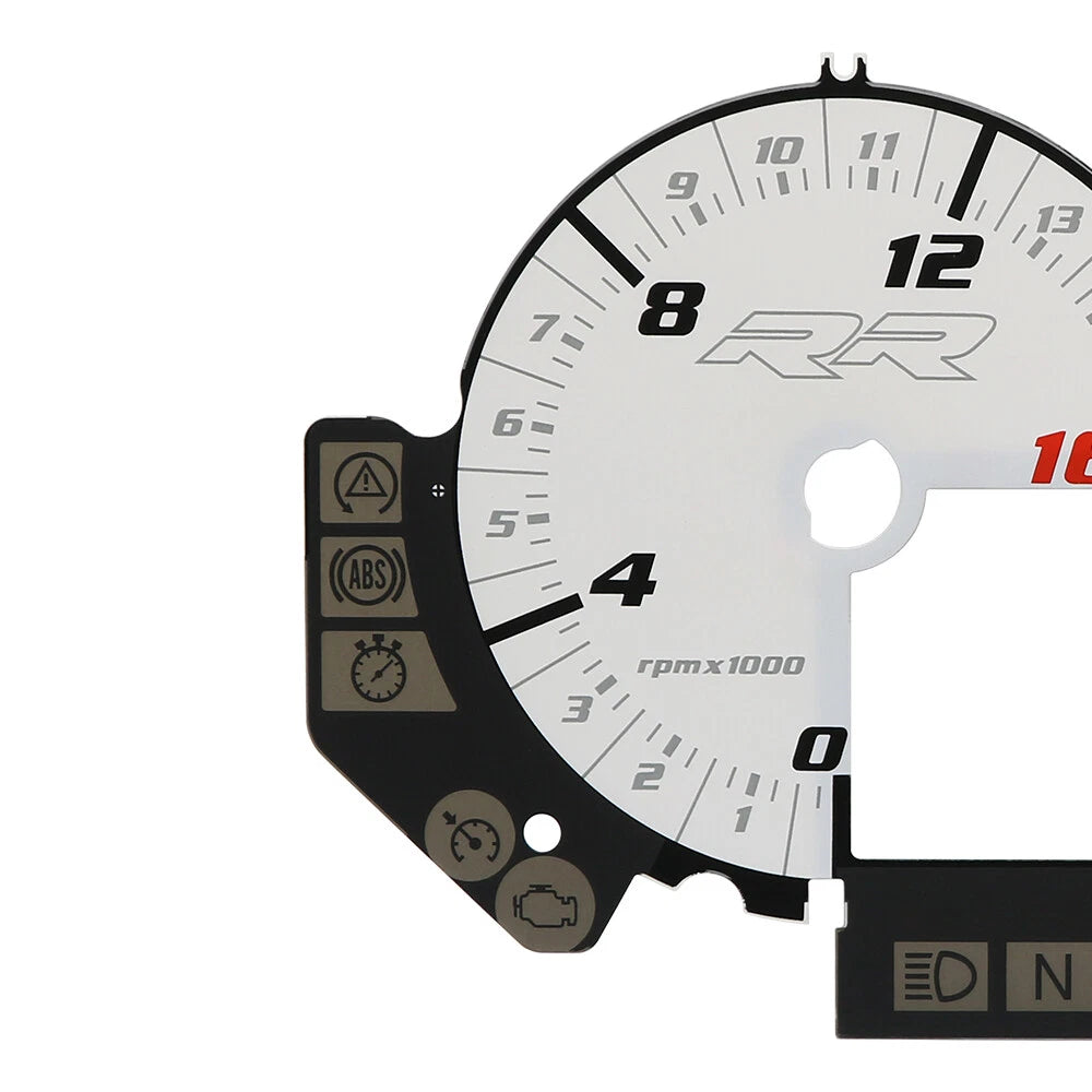 Gauge Face Overlay for BMW S1000RR (2010–2023)