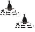 Set of 2 Front Upper Suspension Ball Joints for Chevrolet GMC
