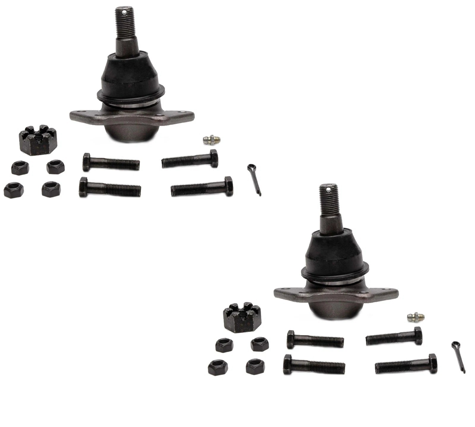 Set of 2 Front Upper Suspension Ball Joints for Chevrolet GMC