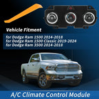 A/C Heater Climate Control Module for Dodge Ram 1500 (2014-2018)