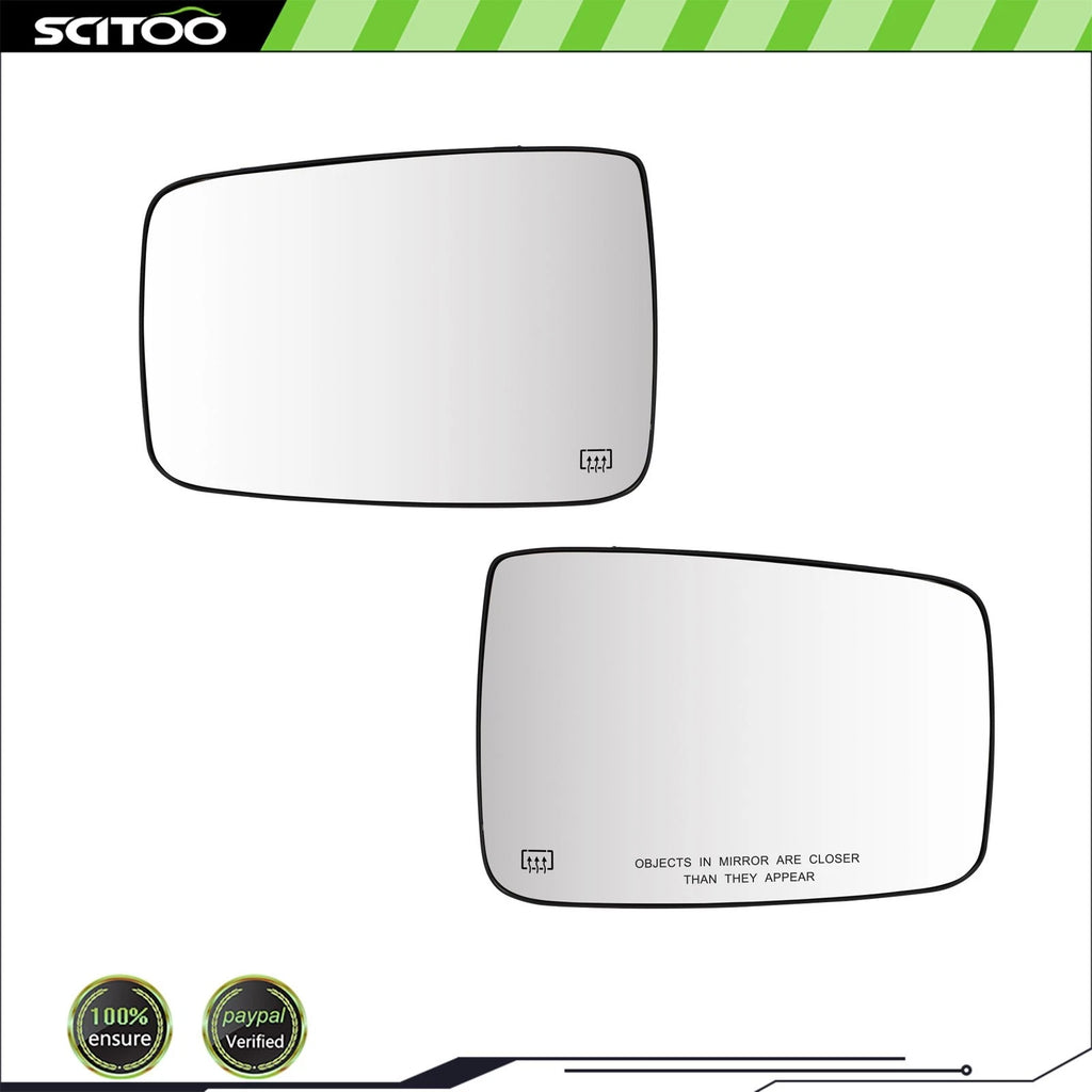 Heated Mirror Glass Set for Ram 1500 (2009–2018) LH/RH