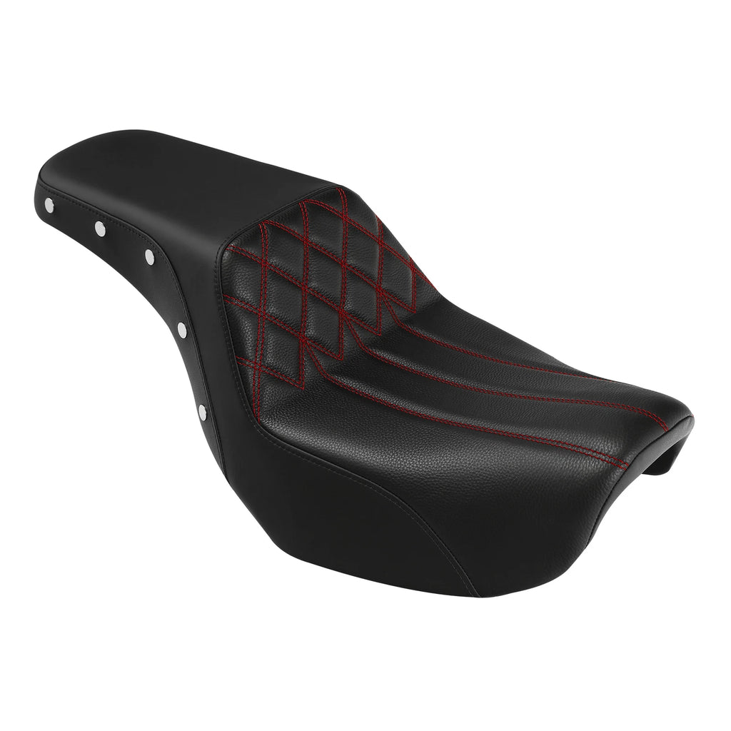 2X Two-up Seat for Harley Dyna Low Rider Wide Glide (2006–2017)