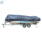 Boat Cover for Towable Boats (600D Marine Grade Polyester, Waterproof)