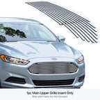 Upper Stainless Steel Billet Grille Insert for Ford Fusion (2013-2016)