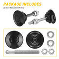 2X Quick Release Hood Pins for Car Bumper Latch (Universal)