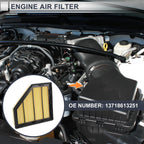 Engine Air Filter No. 13718613251 for BMW 540i (2018–2020)