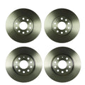 Disc Brake Rotor Kit Set of 2 for Volkswagen (288mm/286mm)