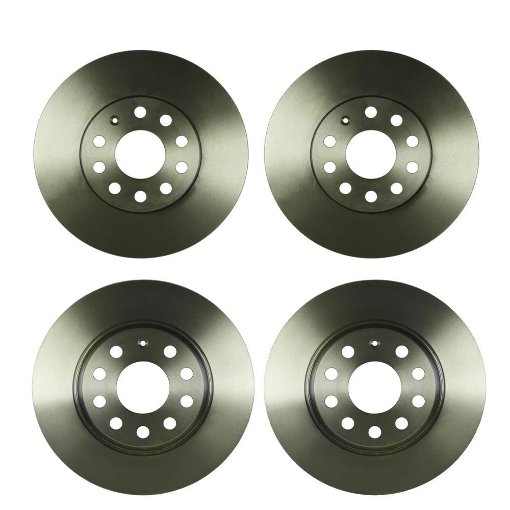 Disc Brake Rotor Kit Set of 2 for Volkswagen (288mm/286mm)