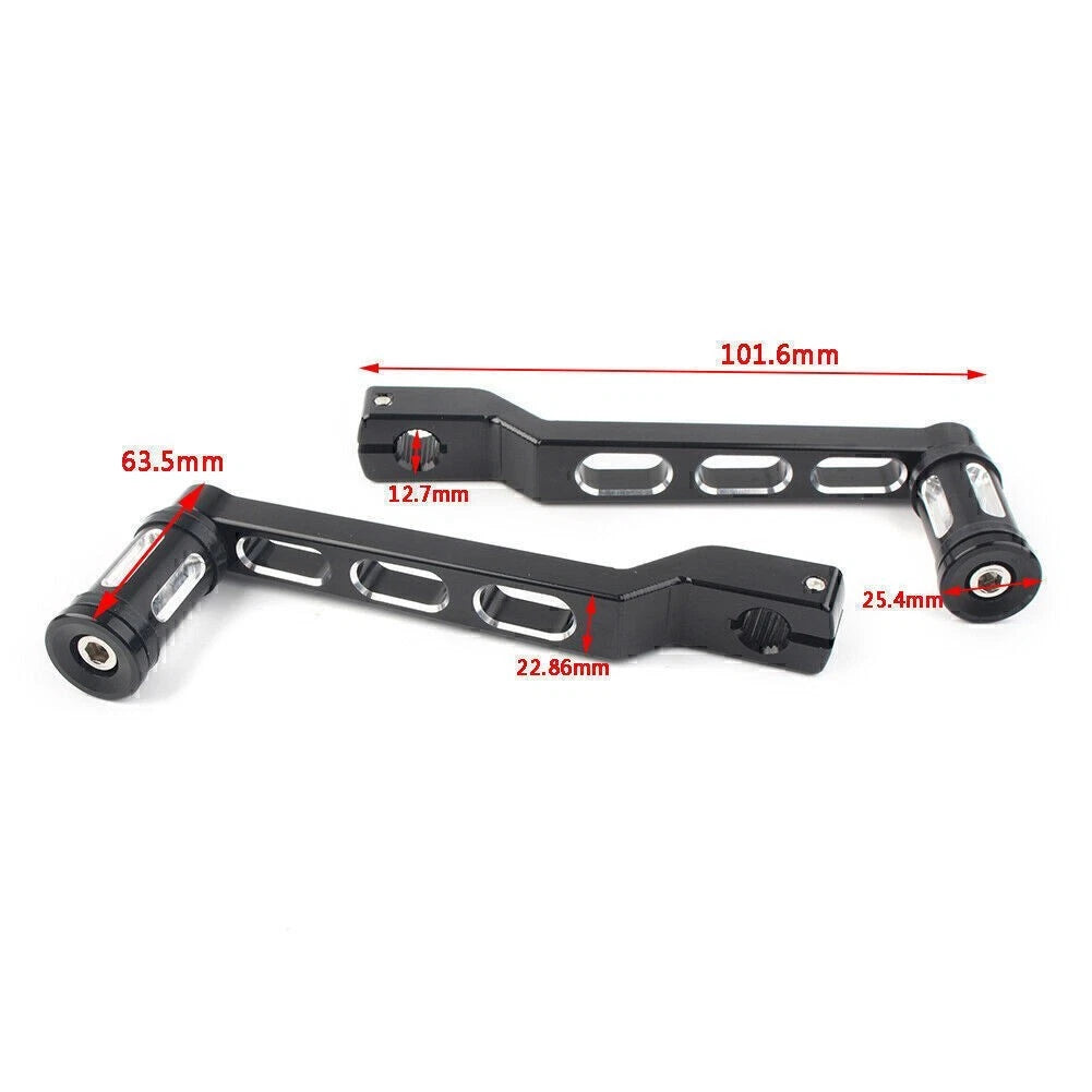 Arm Heel & Shift Toe Levers with Shifter Pegs for Harley Touring (2014–2023)