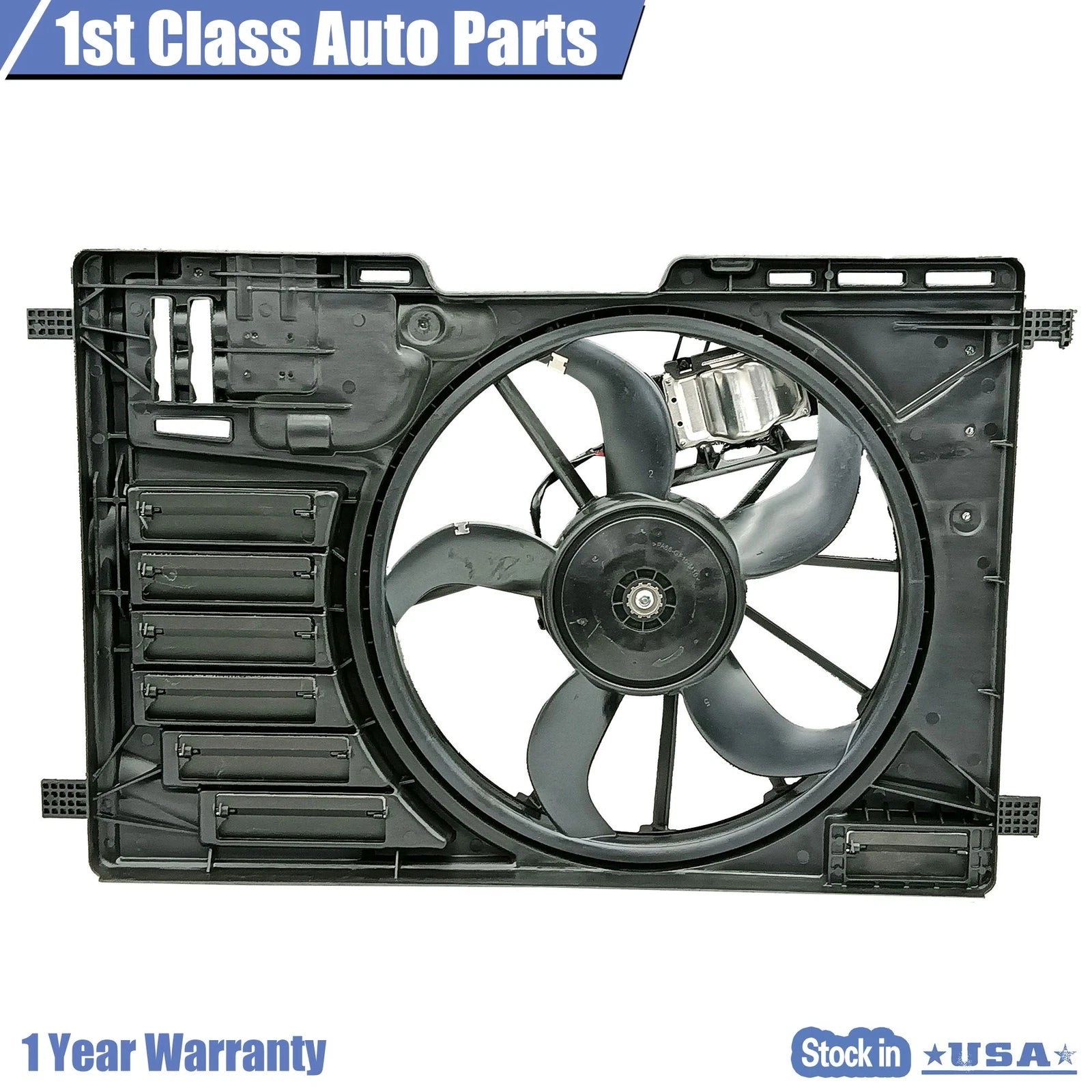 Radiator Cooling Fan with Shroud for Ford Focus (2013–2018)