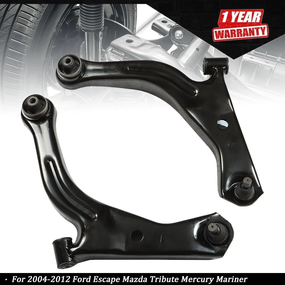 2X Front Lower Control Arm Ball Joint Kit for Ford Escape Mazda Tribute (2004–2012)