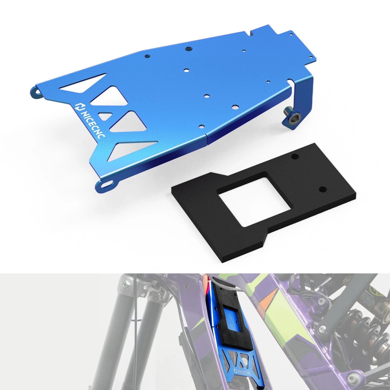 Battery Front Fender Plate for Surron Light Bee X S L1E (2019–2023)
