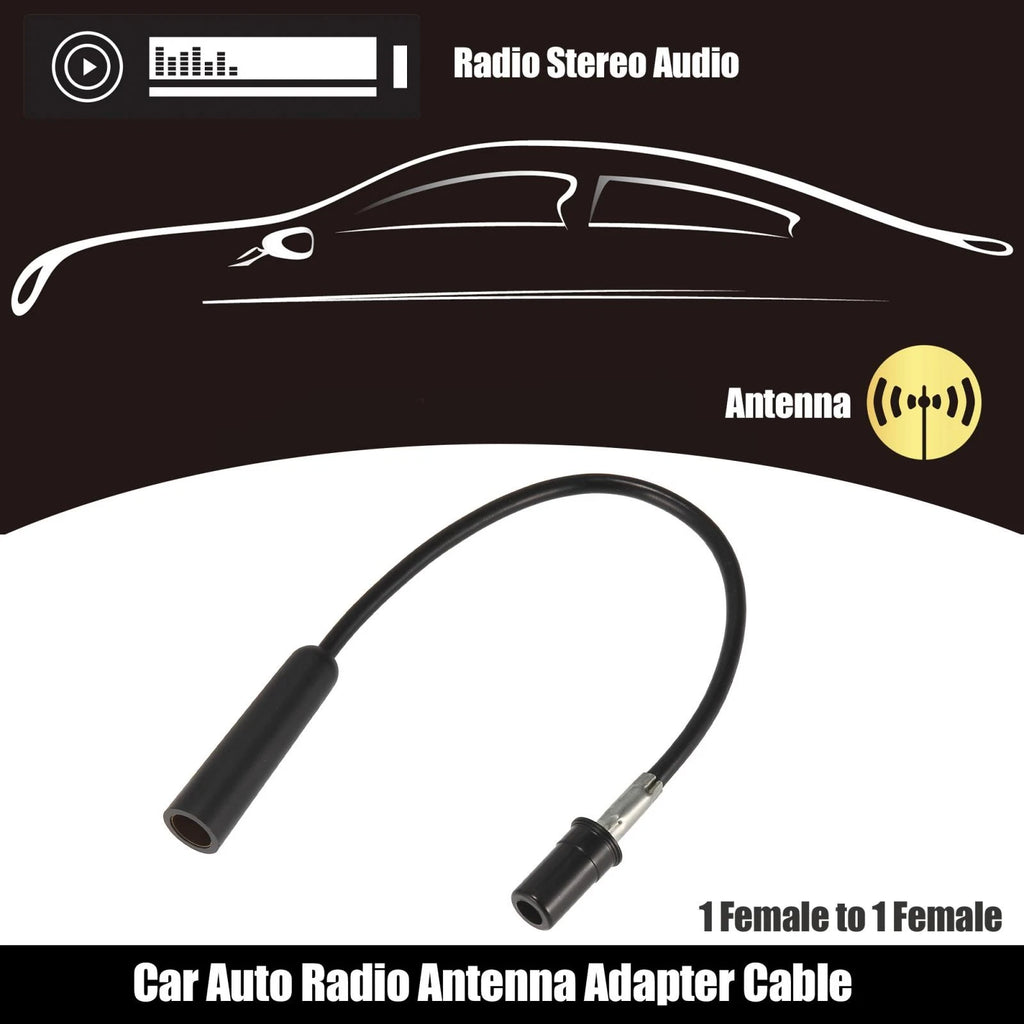 Car Radio Antenna 1 Female to 1 Female for Chrysler Dodge Ford (2002–Present)