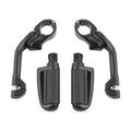 1 1/4'' Long Angled Highway Bar Male Mount & Footpeg Pegs for Harley Touring
