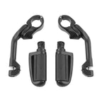 1 1/4'' Long Angled Highway Bar Male Mount & Footpeg Pegs for Harley Touring