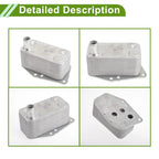 Engine Oil Cooler 1 pc for BMW 3 Series Transmission Oil Cooler