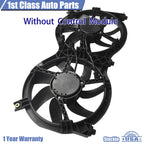 Radiator and Condenser Fan for Nissan Pathfinder Infiniti QX60 (2013–2020)