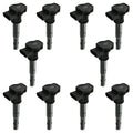 Set of 10 NGK Ignition Coils for Audi R8 5.2 V10 (2009–2015) 48978