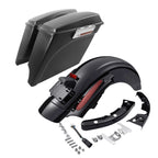 5" Stretched Hard Saddlebags with LED for Harley Touring (2009–2013)