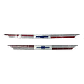 Emblem Inserts Replacement for 1963 Chevy Impala Bel Air Front Hood Rear Trunk