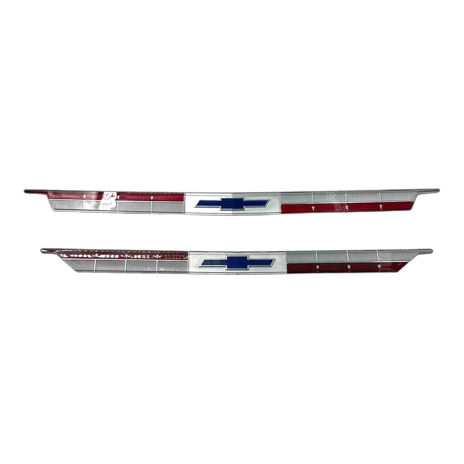 Emblem Inserts Replacement for 1963 Chevy Impala Bel Air Front Hood Rear Trunk