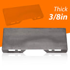 3/8" Skid Steer Mount Plate Adapter for Bobcat (7000LBS)