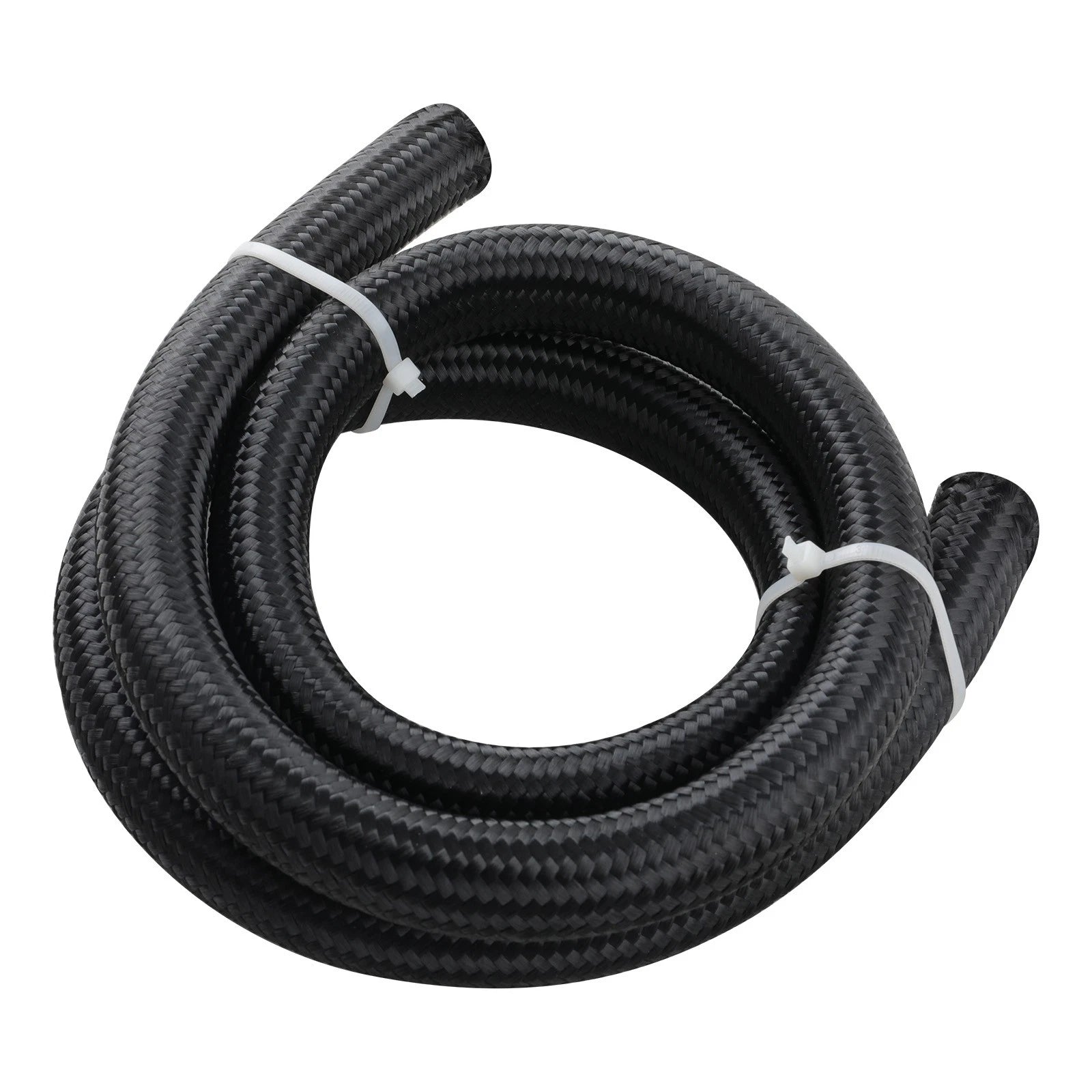 5ft Stainless Steel Nylon Braided Fuel Line Hose for Universal