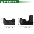Mud Flaps Splash Guards for Hyundai Accent (2000–2006) W/ Mount Accessories