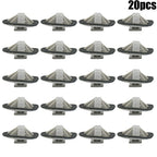 Set of 4 Side Skirt Rocker Molding Retainer Clips for Mazda
