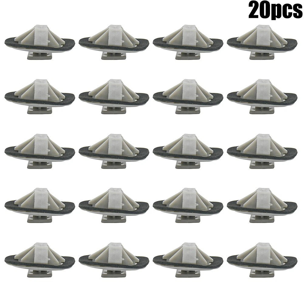 Set of 4 Side Skirt Rocker Molding Retainer Clips for Mazda