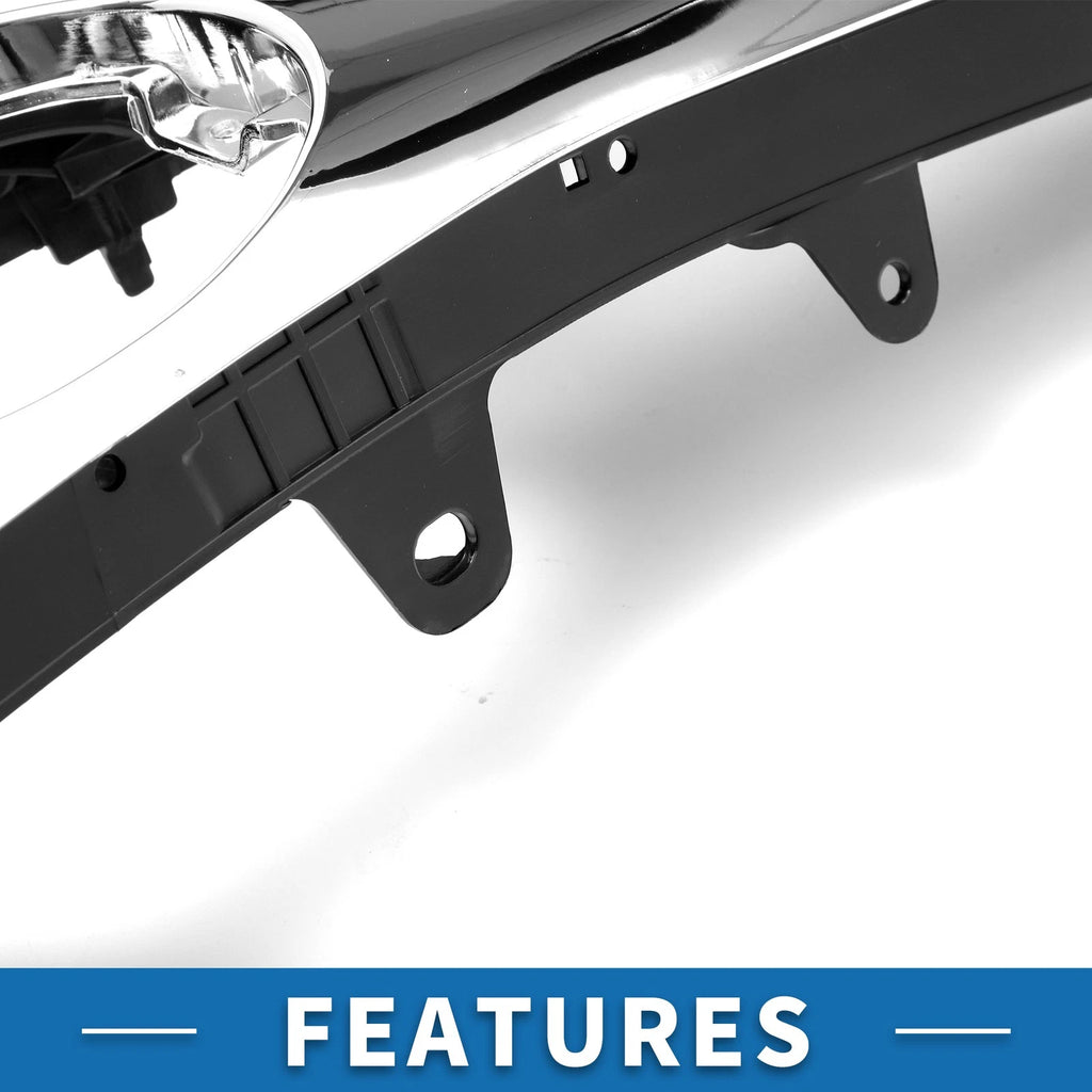 Front Hood Bumper Grille for Toyota Camry LE (2012) - Black