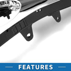 Front Hood Bumper Grille for Toyota Camry LE (2012) - Black