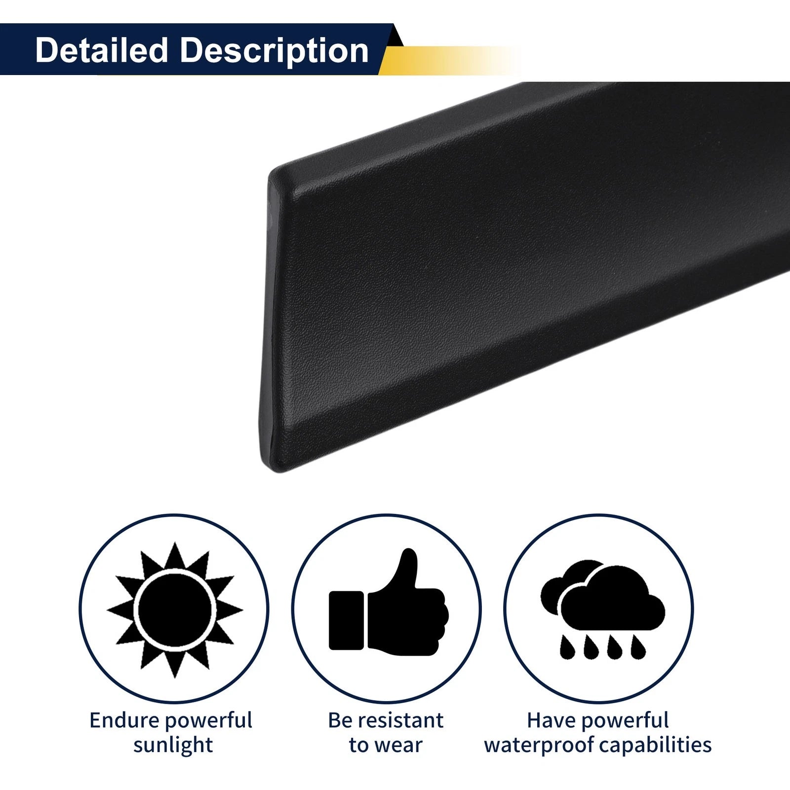 Door Side Lower Trim Front Right No. 808764BA0A for Nissan Rogue (2014–2020)