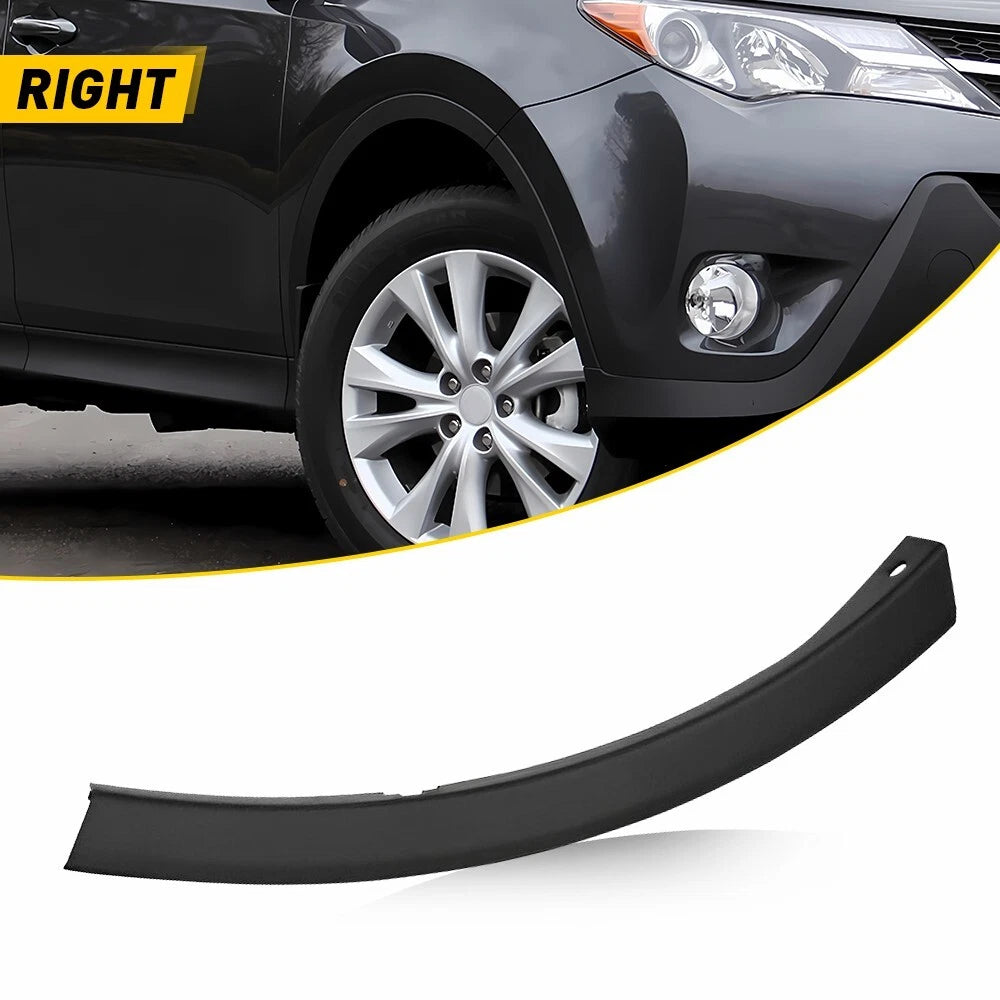 Fender Trim Molding for Toyota RAV4 (2013–2015) Rear Right Textured Black