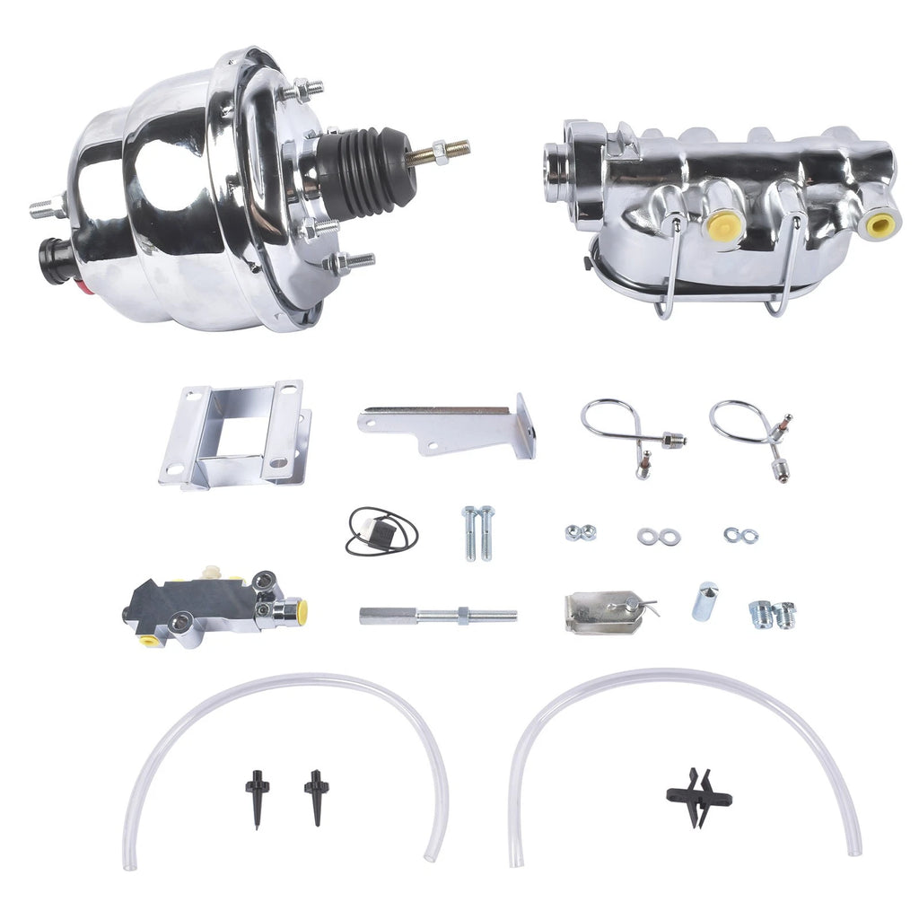 7" Dual Power Brake Booster Kit for Chevrolet Two-Ten/One-Fifty (1955–1957)
