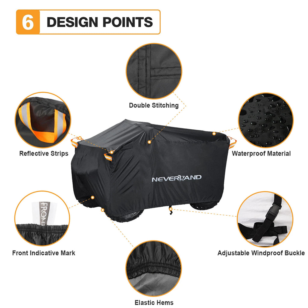 Lawn Mower Tractor Cover for Zero Turn (Waterproof, Anti UV)